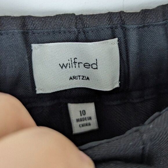 Wilfred | Black Jogger Track Pants Size 10 - Picture 5 of 9